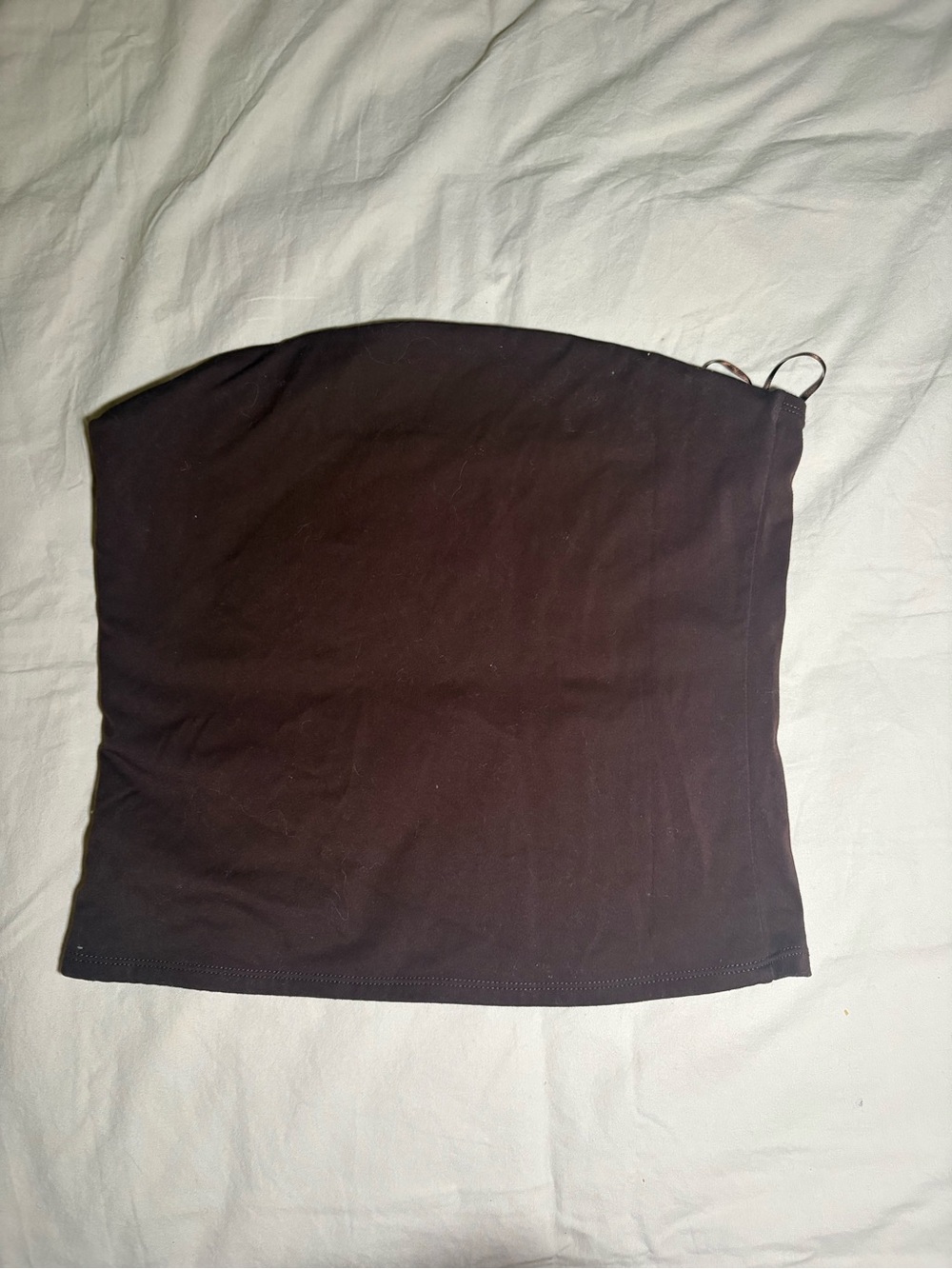 Garage Brown Strapless tube top